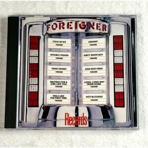 Foreigner Records CD Atlantic A2-80999 Early USA Press Classic Rock Juke Box